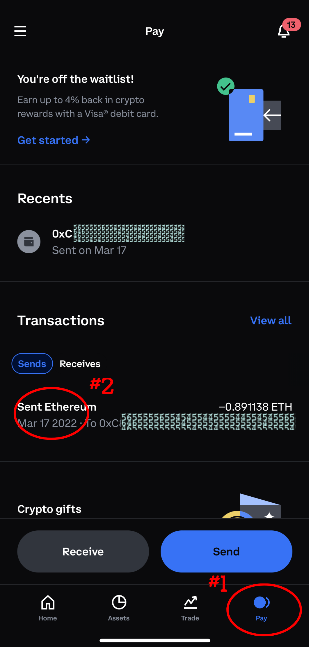 find coinbase transaction hash